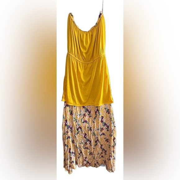 Peach Love California Off shoulder dress with attached long sleeves Size L - Picture 12 of 16